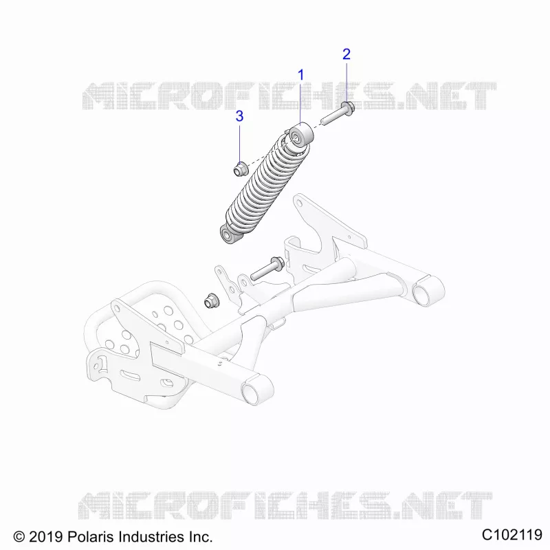 REAR SUSPENSION SHOCK