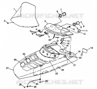 HOOD XLT TOURING 0973357 AND EUROPEAN XLT TOURING E973357 (4937723772A013)