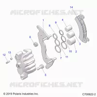 FRONT BRAKE CALIPER