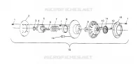 DRIVEN CLUTCH 440 XCR 0961660 (4932113211C002)