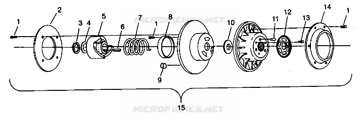 DRIVEN CLUTCH WIDETRAK GT 0942061 (49261126110024)