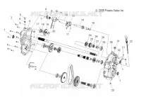 DRIVE TRAIN, GEARCASE (1 OF 2)
