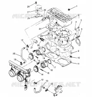 CYLINDER  500 EFI 0952774, EFI SKS 0952574,   EFI SKS PT 0952974, (4929052905C011)