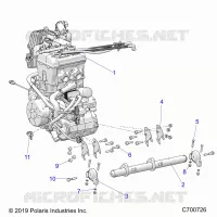 ENGINE, MOUNTING