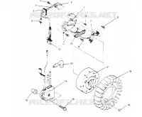MAGNETO ASSEMBLY LITE 0953433, STARLITE 0953427  AND LITE DELUXE 0953431 (4928902890D005)