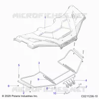 FRONT STORAGE BOX COVER