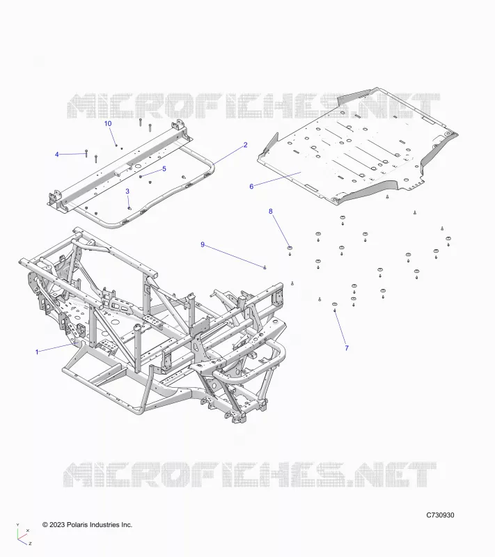 CHASSIS, FRAME 