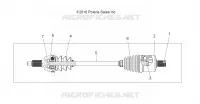 DRIVE TRAIN, DRIVE SHAFT, FRONT