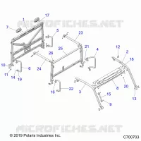 CHASSIS, CAB FRAME