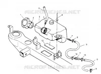 OIL TANK ASSEMBLY TRAIL BLAZER W957221 (4930363036A012)