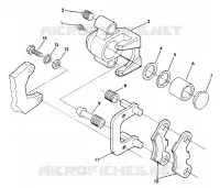 FRONT BRAKE 350 2X4 (4918531853018A)