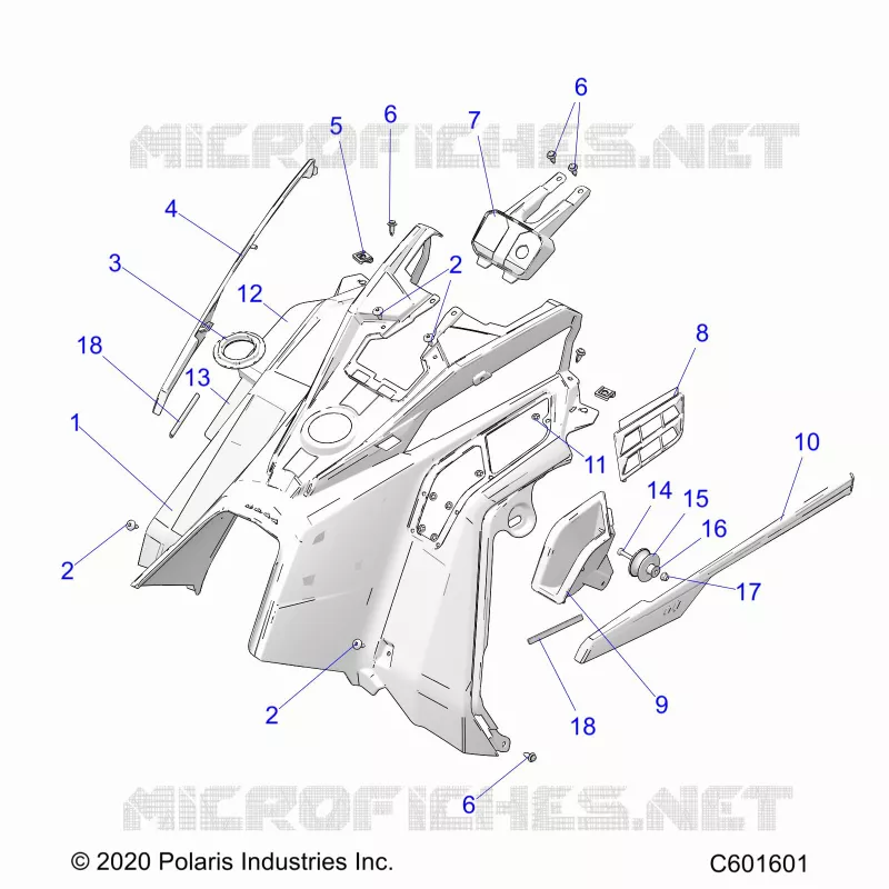 MIDDLE FAIRING