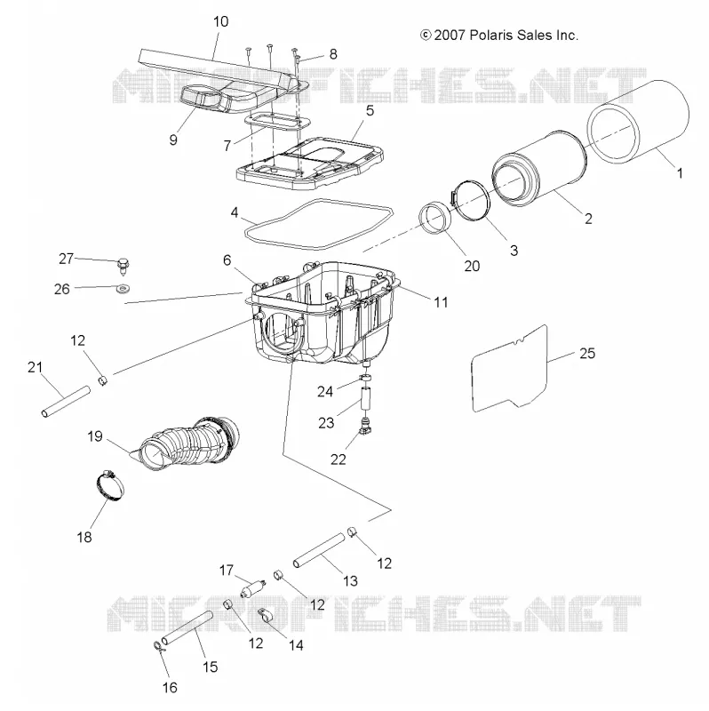 ENGINE, AIR INTAKE SYSTEM