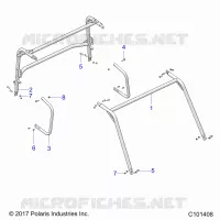 CHASSIS, CAB FRAME AND SIDE BARS