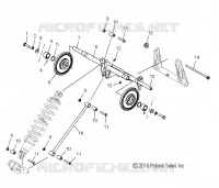 REAR SUSPENSION TORQUE ARM (155 INCH)