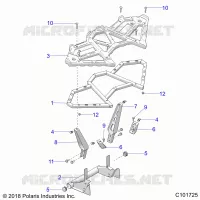 REAR BODYWORK RACK