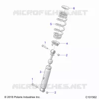REAR SUSPENSION SHOCKS