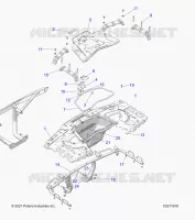 REAR BODYWORK RACK