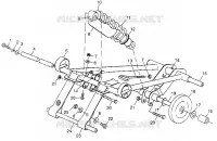FRONT TORQUE ARM 500 RMK 0982964 AND EUROPEAN 500 RMK E982964 (4942634263B013)