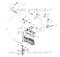 COOLING SYSTEM SL 650 STD B954358 (4932923292B007)