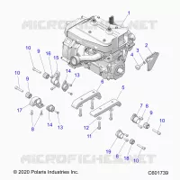 ENGINE, MOUNTING