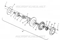 DRIVEN CLUTCH ASSEMBLY STORM 0965782, STORM SKS 0965582,  EURO STORM E96578 (4931593159C009)