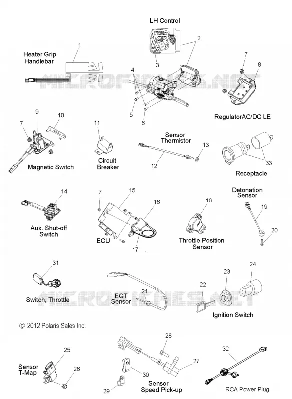 SWITCHES, SENSORS AND COMPONENTS