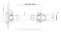 DRIVE TRAIN, REAR PROP SHAFT