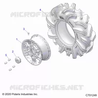WHEELS, REAR