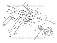 REAR TORQUE ARM 700 RMK 0970966, 700 SKS 0970566, AND EUROPEAN 700 SKS E970 (4938573857B014)