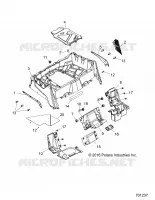 REAR BODYWORK RACK AND FENDERS