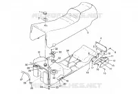 SEAT   GAS TANK