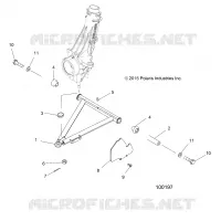 SUSPENSION, A-ARM AND STRUT MOUNTING