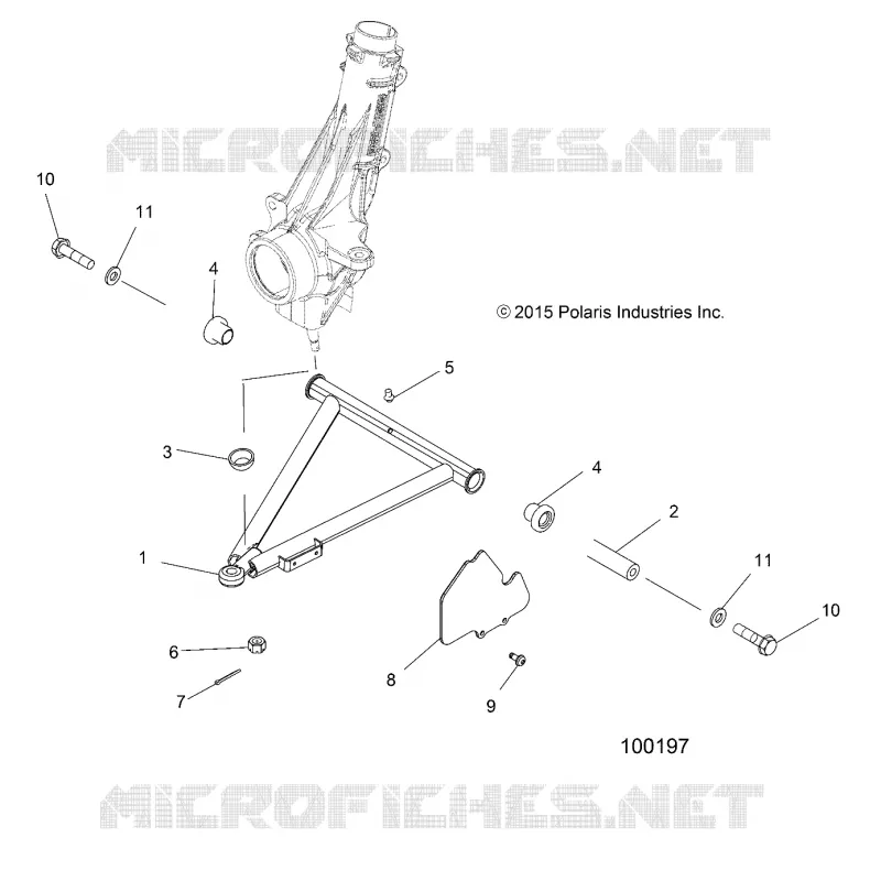 SUSPENSION, A-ARM AND STRUT MOUNTING