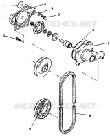 WATER PUMP XLT E940767,  XLT SP E940667    XLT SKS E940567 (49274227420034)