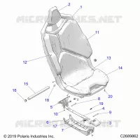 SEAT ASM.- Z24G4E92AL/BL (C2689862)