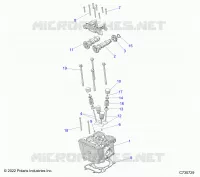 ENGINE, CYLINDER HEAD, CAMS AND VALVES