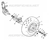 FRONT WHEEL XPRESS 300 W98CA28C (4945364536B004)