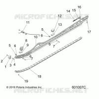 SUSPENSION, RAIL MOUNTING