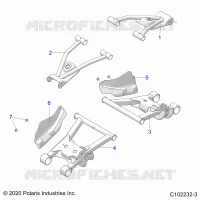 REAR SUSPENSION CONTROL ARMS