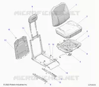 SEAT ASM., DRIVER