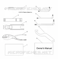 REFERENCES, TOOL KIT AND OWNERS MANUALS