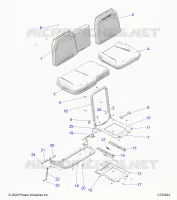 SEAT ASM. AND SLIDER