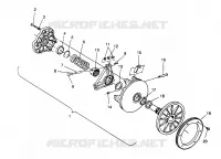 DRIVE CLUTCH CLASSIC TOURING 0963365 AND EUROPEAN CLASSIC TOURING E963365 (4933623362C001)