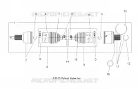 DRIVE TRAIN, DRIVE REAR SHAFT
