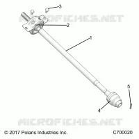 DRIVE TRAIN, FRONT PROP SHAFT