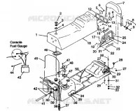 SEAT   GAS TANK ASSEMBLY CLASSIC TOURING 0942875 (49274027400006)