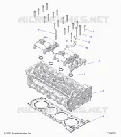 ENGINE, CYLINDER HEAD
