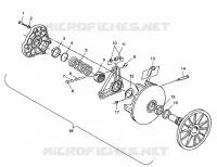 DRIVE CLUTCH 500 INDY 0982764(A)(B) AND EUROPEAN 500 INDY E982764A (4942104210C003)