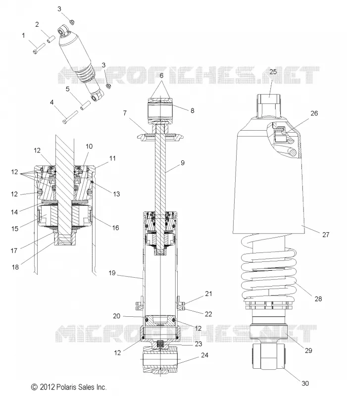 FRONT TRACK SHOCK (7043779)